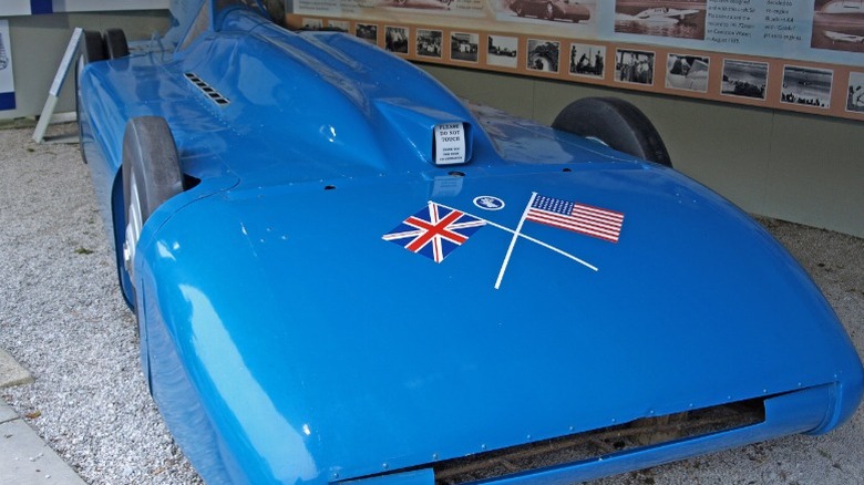 A replica of Campell-Railton's Blue Bird