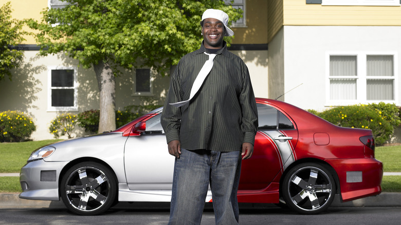 Josh's two-tone 2003 Toyota Corolla from Pimp My Ride