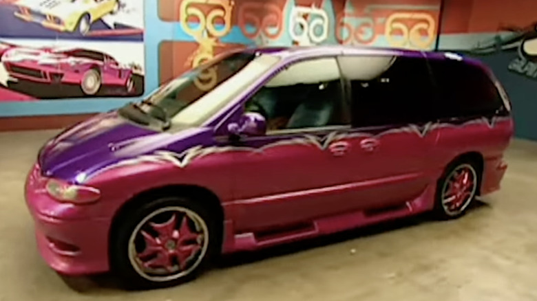 Laila's 1998 Plymouth Grand Voyager Espresso turned Dodge Carvana