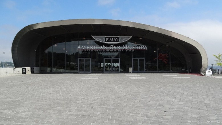 The entrance view of LeMay America's Car Museum
