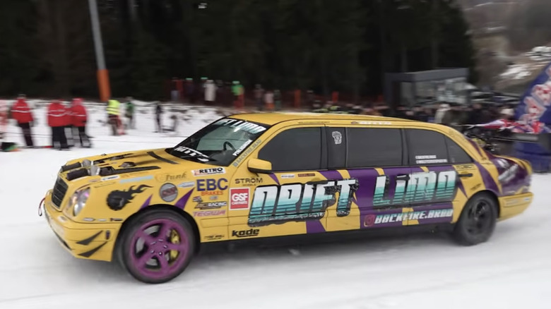 Mercedes-Benz drift limo