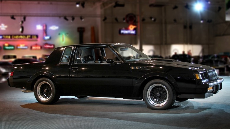 The 1987 Buick GNX at the GM Heritage Museum.