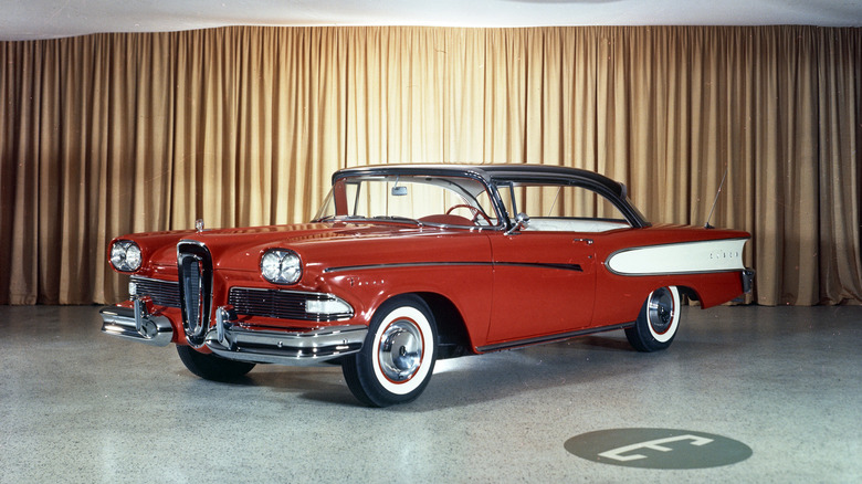 Press photo of 1958 Ford Edsel Citation Tudor.
