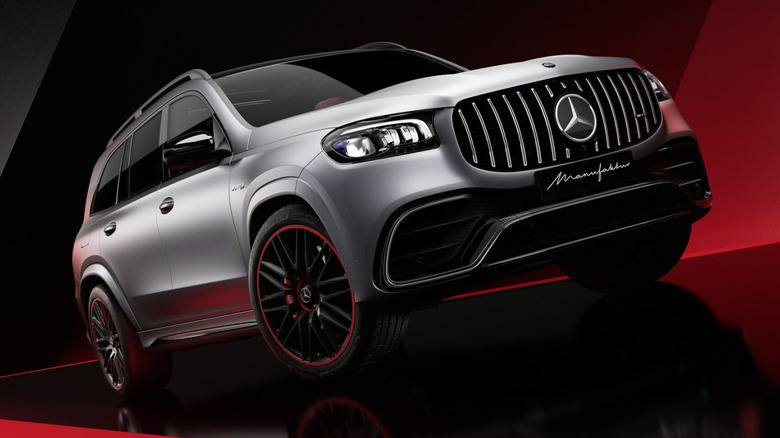 A sliver 2026 Mercedes-AMG GLS 63 4MATIC+