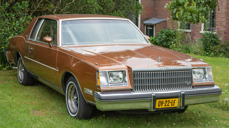 A copper 1979 Buick Regal, which was offered pinch nan Oldsmobile 5.7-liter diesel V8.