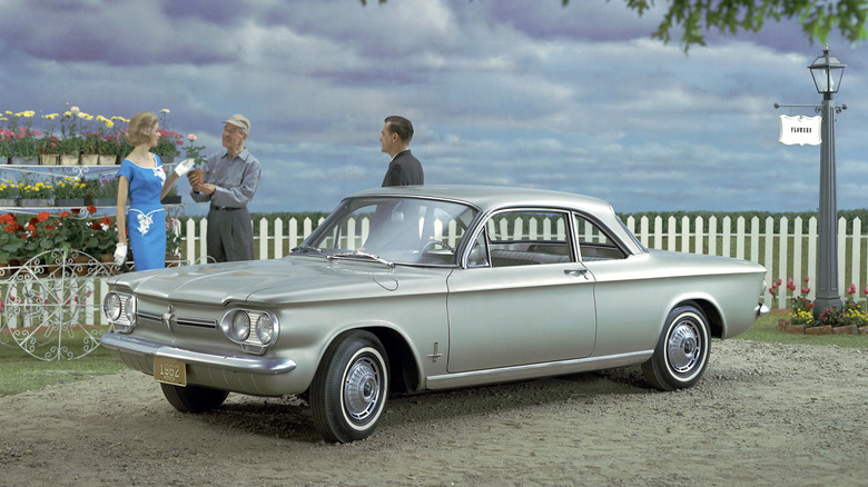 Chevrolet Corvair Monza Club front 3/4 view