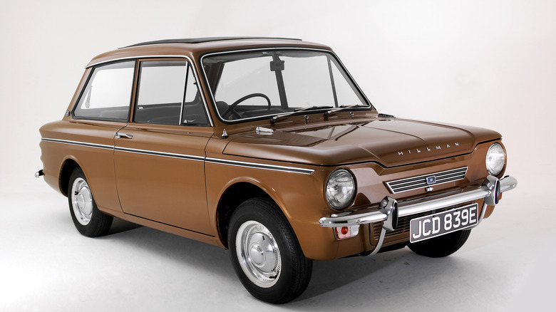 1967 Hillman Imp beforehand 3/4 view