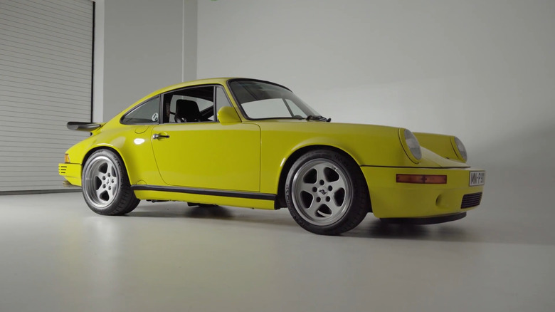 RUF CTR Yellowbird front 3/4 view
