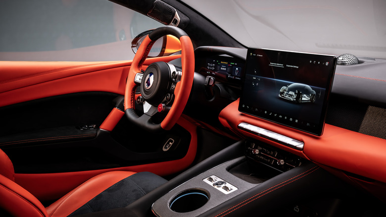 Interior of the Denza Z.