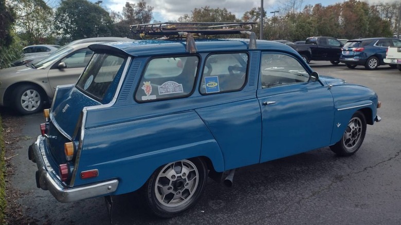 1970 Saab 95 Wagon Rally Homage passenger side image