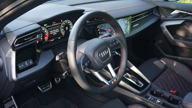 2025 Audi S3 steering wheel