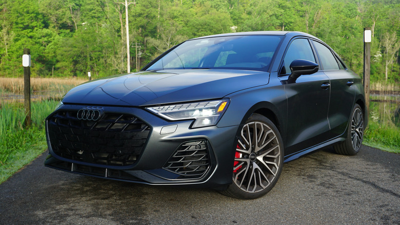 2025 Audi S3 front 3/4 view