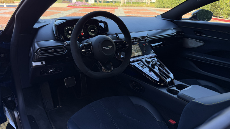 Interior of a 2026 Aston Martin Vantage S