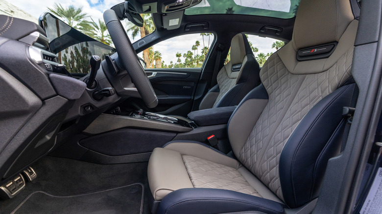 Front seats of a 2026 Audi A6