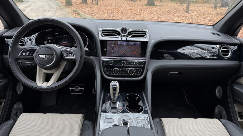 2026 Bentley Bentayga EWB Azure V8 dashboard