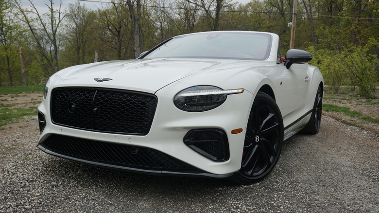 2026 Bentley Continental GTC S front 3/4 view