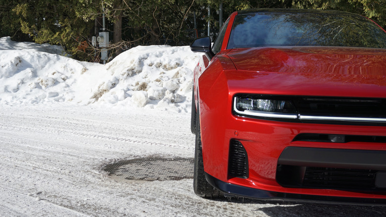 Red 2026 Dodge Charger Sixpack R/T front view