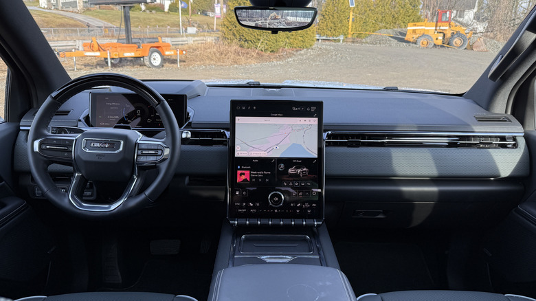 2026 GMC Sierra EV AT4 Max Range AT4 dashboard