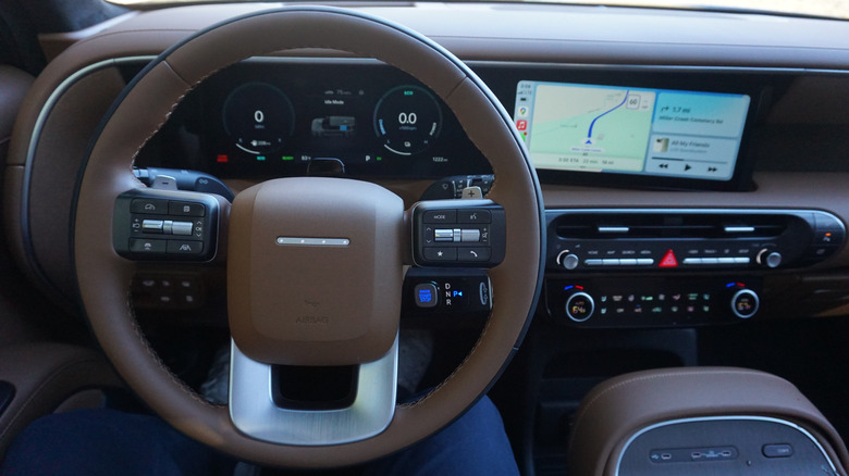 interior of the 2026 Hyundai Palisade Hybrid