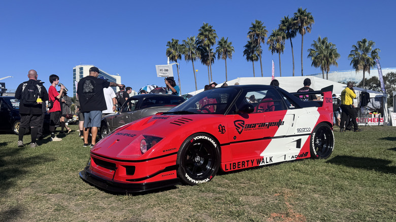 Liberty Walk Autozam AZ-1 on the show field