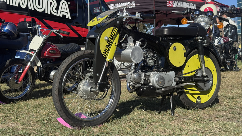 Honda S65 motorcycle modified by Bhumemoto