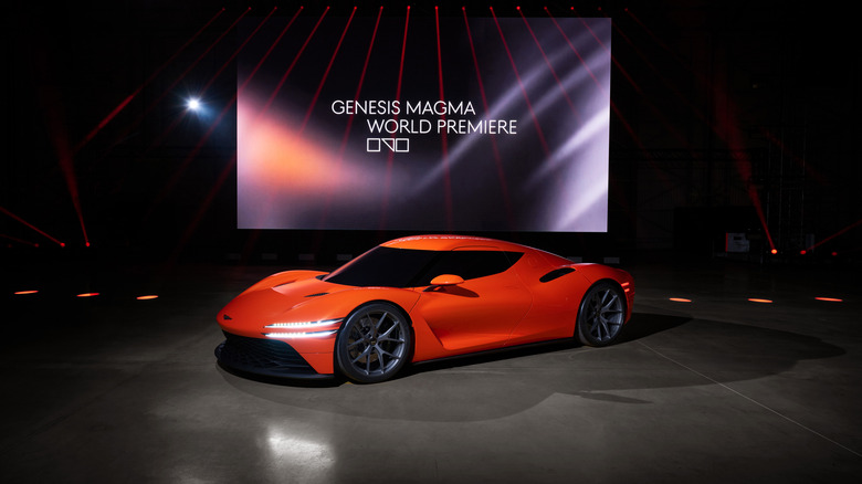 Genesis Magma GT sports car