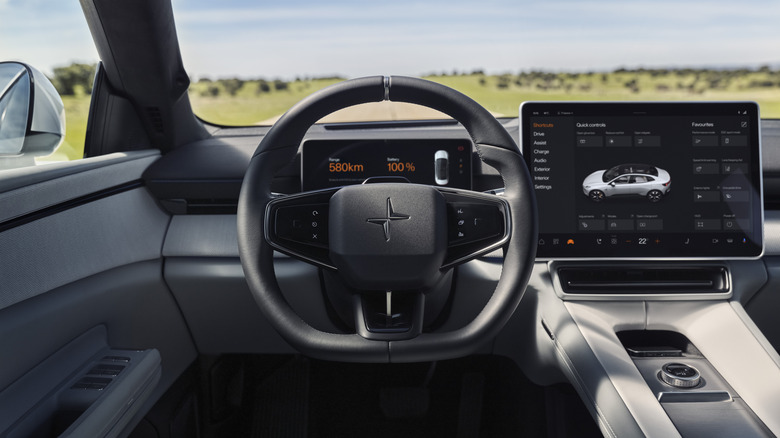 2026 Polestar 4 interior cabin