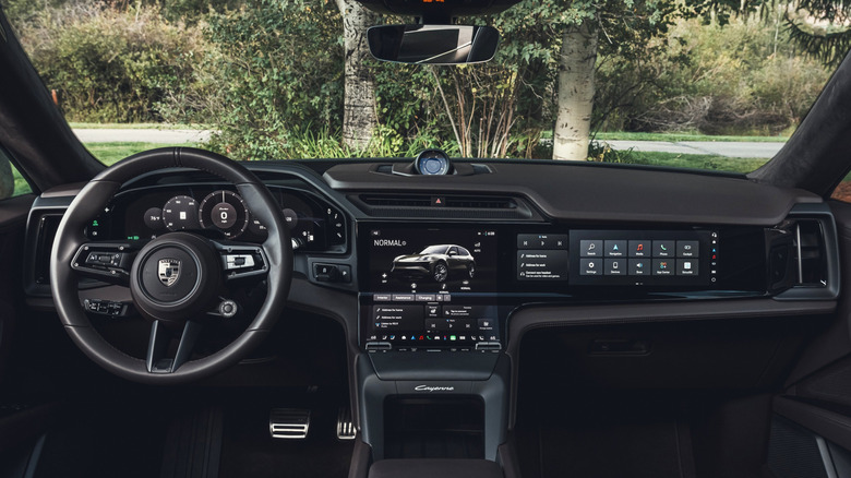 2026 Porsche Cayenne Turbo Electric interior cabin