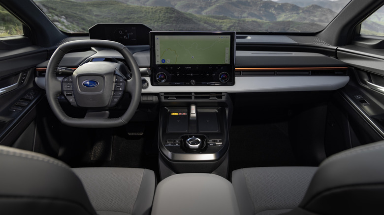 Dashboard of a 2026 Subaru Uncharted