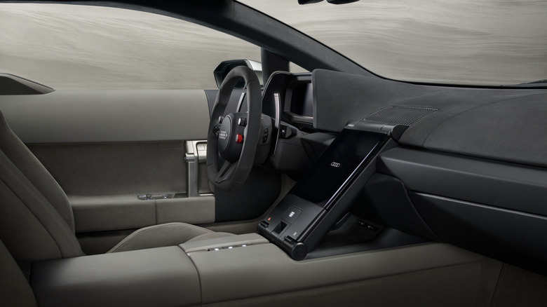 Interior of the Audi Nuvolari.