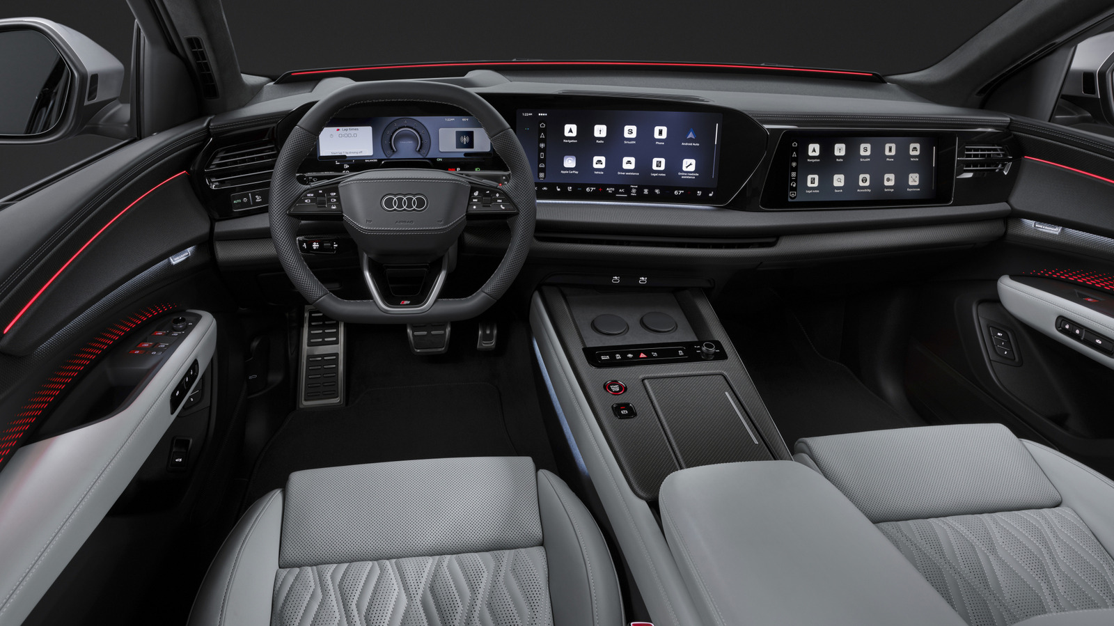 jalopnik.com - Andy Kalmowitz - 2027 Audi Q9's Interior Previews The Flagship Family Hauler The Brand Desperately Needs
