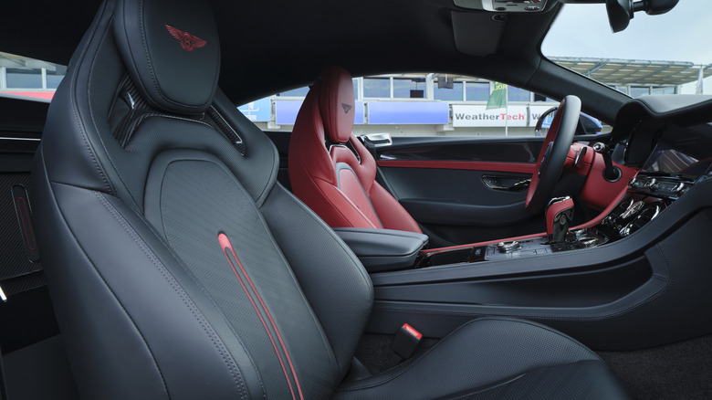Interior of a 2027 Bentley Supersports