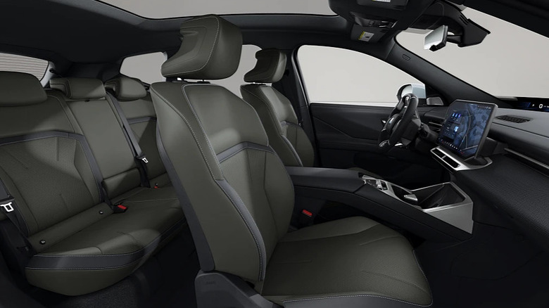 Interior of a 2027 BMW iX3