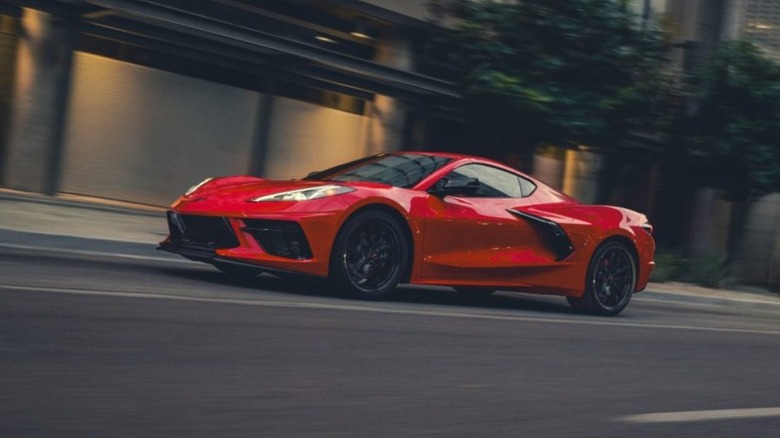 2027 Chevrolet Corvette Singray 3LT red