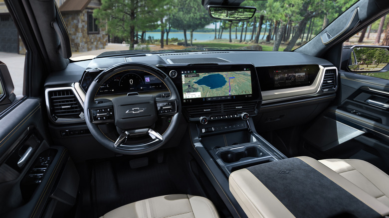 Interior of a 2027 Chevrolet Silverado High Country