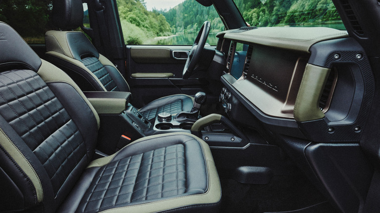2027 Ford Bronco Filson interior