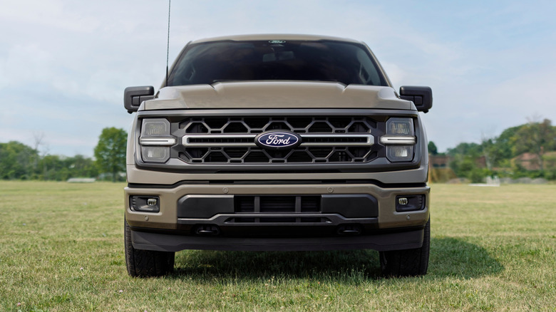 Refreshed 2027 Ford F-150 Carhartt parked in a field