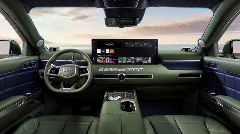 2027 Genesis GV90 interior