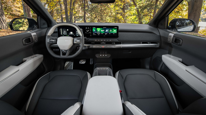 Interior of a 2027 Kia EV3