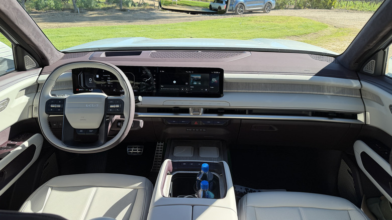 Dashboard of a 2027 Kia Telluride