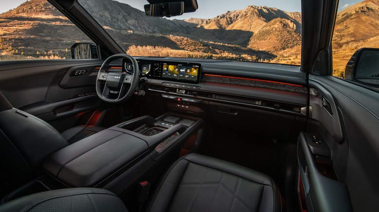 Interior view of a 2027 Kia Telluride X-Pro