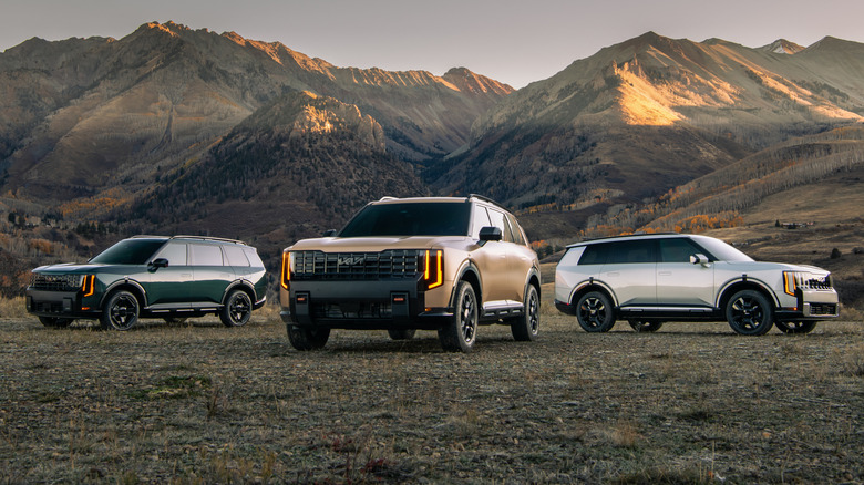 2027 Kia Telluride lineup