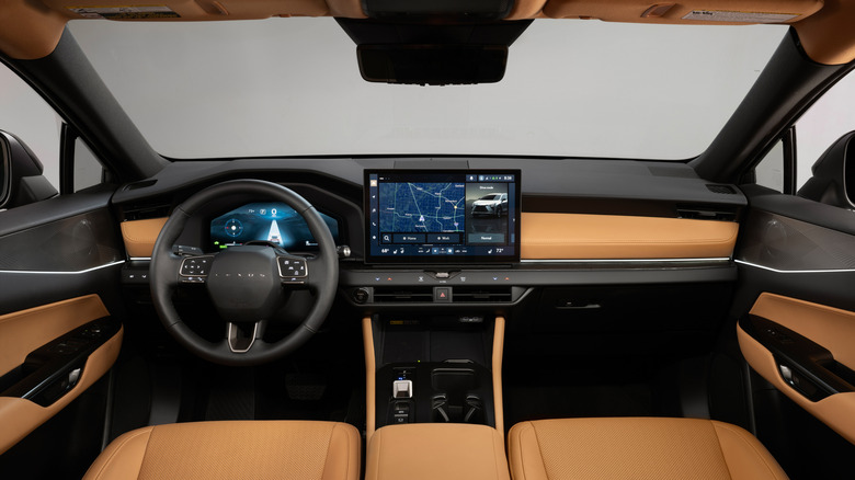 Interior of the 2027 Lexus NX.