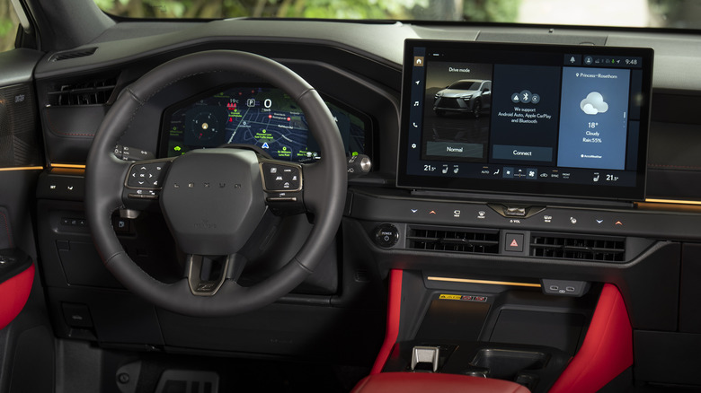 Interior of a 2027 Lexus NX