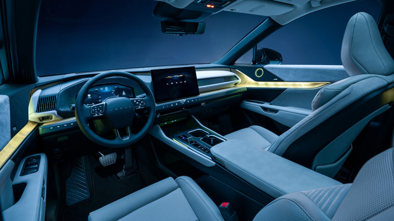 Dashboard of a 2027 Lexus TZ