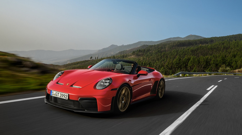 2027 Porsche 911 GT3 S/C front 3/4 view