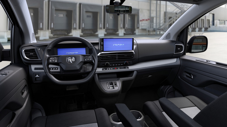2027 Ram ProMaster City interior