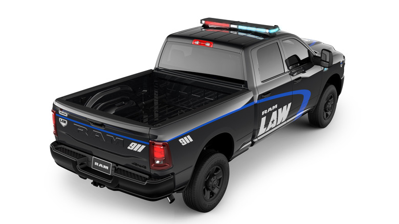 2027 Ram 2500 Emergency Response Vehicle rear 3/4
