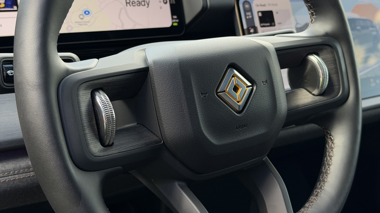 Rivian R2 steering wheel