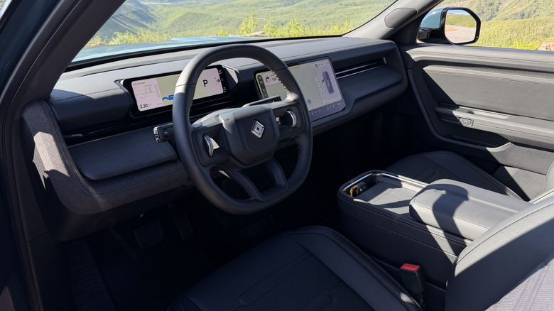 Interior of a 2027 Rivian R2